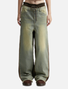 OPEN YY FRONT JEAN CORDUROY PANTS