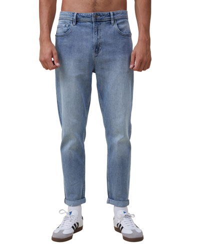 Cotton On Men's Relaxed Tapered Jeans In Garage Blue