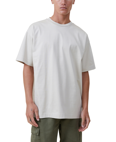 Cotton On Men's Heavy Weight Crew Neck T-shirt In Ivory