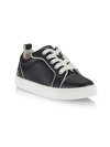 CHRISTIAN LOUBOUTIN LITTLE KID'S & KID'S FUNNYTO LOW-TOP SNEAKERS