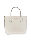 Kate Spade Bleecker Medium Saffiano Leather Crossbody Tote Bag In Cream