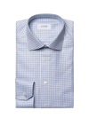 ETON MEN'S CONTEMPORARY-FIT HOUNDSTOOTH LUXE TWILL SHIRT