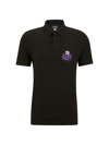 HUGO BOSS MEN'S BOSS X NFL COTTON-PIQUÉ POLO SHIRT WITH COLLABORATIVE BRANDING