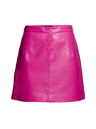 As By Df Dallas Recycled Leather Skirt In Multi