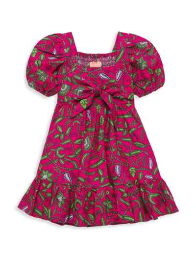 Elisamama Baby's, Little Girl's & Girl's Ewa Print Dress In Neutral