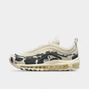 Nike Air Max 97 "cow Print" Sneakers In Sail/chrome/black