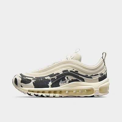 Nike Air Max 97 "cow Print" Sneakers In Sail/chrome/black