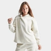 Supply And Demand Pink Soda Sport Women's Ribbed Hoodie In Birch 