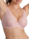 Chantelle Everyday Graphique Plunge Bra In English Rose