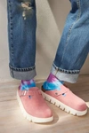 Birkenstock Boston Chunky Suede Clog In Candy Pink