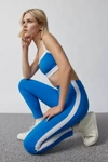 Splits59 Clare High-waisted 7/8 Legging In Sapphire + White