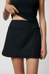 Beyond Yoga Movement Mini Skirt In Black