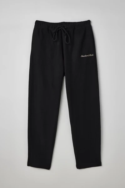 Standard Cloth Reverse Terry Foundation Sweatpant In Black