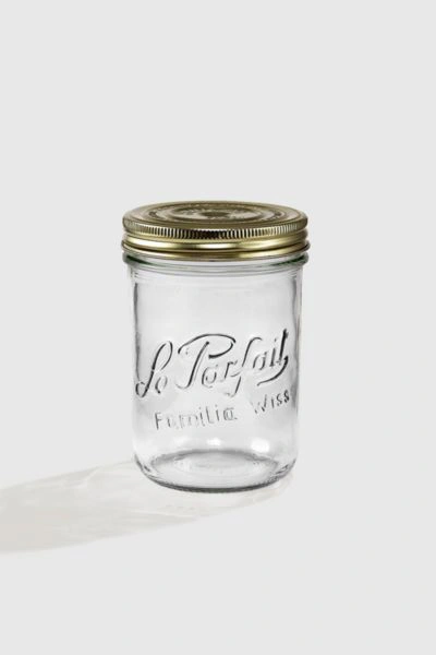 Le Parfait French Glass Canning Mason Jar Set
