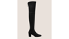 Stuart Weitzman Highland 120mm Thigh-high Boots In Black