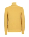 Altea Man Turtleneck Ocher Size Xxl Virgin Wool In Yellow