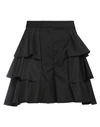 Jijil Woman Shorts & Bermuda Shorts Black Size 4 Polyester, Viscose, Elastane