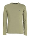 Yes Zee By Essenza Man T-shirt Sage Green Size Xl Cotton, Elastane