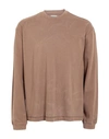 Guess Man T-shirt Brown Size Xl Cotton