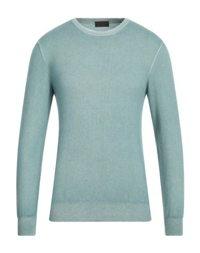 Altea Man Sweater Sky Blue Size L Cashmere