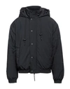 Msgm Man Jacket Black Size 36 Polyester