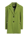 ACTUALEE ACTUALEE WOMAN BLAZER ACID GREEN SIZE 8 POLYESTER