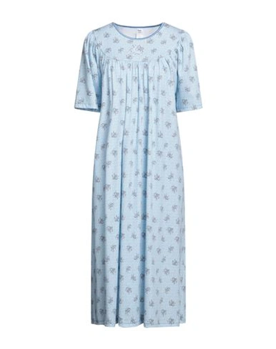 Calida Woman Sleepwear Sky Blue Size S Cotton