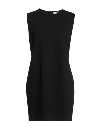 Liviana Conti Woman Mini Dress Black Size 12 Viscose, Polyamide, Elastane