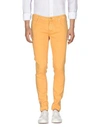 Jacob Cohёn Man Jeans Apricot Size 33 Linen, Cotton, Elastane In Orange