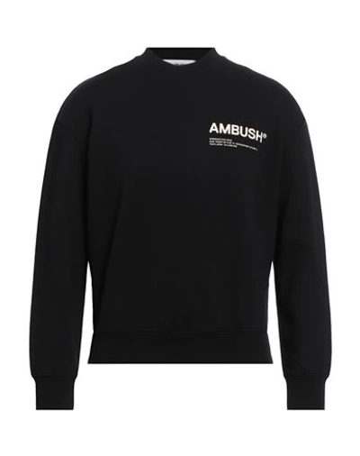 Ambush Man Sweatshirt Black Size Xs Cotton