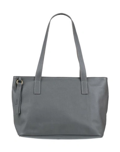 Corsia Woman Handbag Lead Size - Soft Leather In Grey