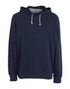 Brunello Cucinelli Cobalt Blue Cotton Sweatshirt In Blue