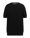 +39 Masq Man Sweater Black Size Xxl Cotton