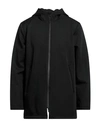 Homeward Clothes Man Coat Black Size L Polyester, Elastane