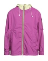 K-way Man Jacket Mauve Size Xs Polyamide In Purple