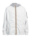 K-way Man Jacket Light Grey Size S Polyamide