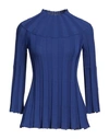 Elisabetta Franchi Woman Sweater Bright Blue Size 4 Viscose, Polyamide