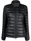 Moncler Logo-patch Padded-design Jacket In 黑色
