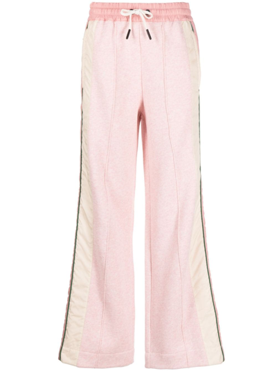 Moncler Grenoble Trousers In Pink