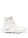 Adidas Originals Nmd S13 Slip-on Sneakers In Off White