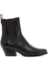 MICHAEL MICHAEL KORS KINLEE 50MM LEATHER ANKLE BOOTS
