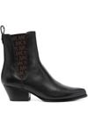 Michael Michael Kors Woman Ankle Boots Black Size 8 Cow Leather In 黑色