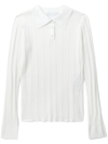 3.1 PHILLIP LIM / フィリップ リム RIBBED-KNIT LONG-SLEEVE TOP