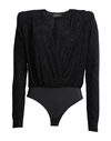 Gaelle Paris Gaëlle Paris Woman Sweater Black Size 10 Viscose, Elastane