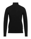 Yes Zee By Essenza Man Turtleneck Black Size Xxl Polyamide, Acrylic, Wool, Polyester