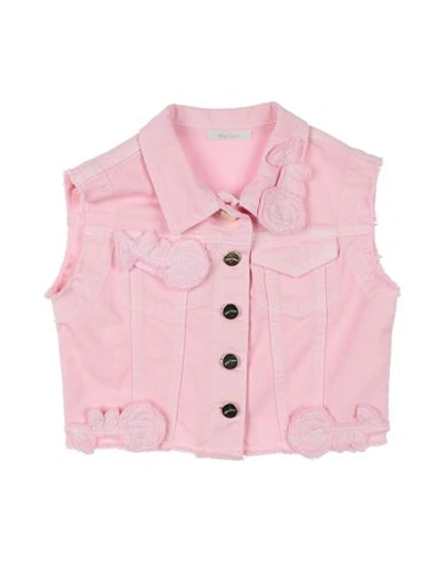Miss Grant Babies'  Toddler Girl Jacket Pink Size 6 Cotton, Elastane