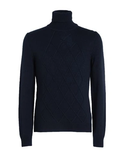 Tsd12 Man Turtleneck Midnight Blue Size Xxl Dralon