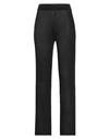 Nocold Woman Pants Black Size L Viscose, Polyester, Metal