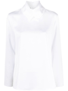 Emporio Armani Blouse In White Polyester Giorgio Armani