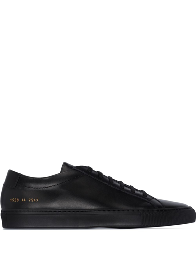 Common Projects 1528 Original Achilles Low Sneakers In Black